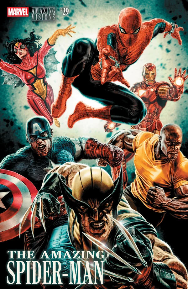 Amazing Spider-Man: Lee Bermejo Amazing Visions Variant #29 - Cover 3